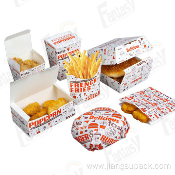 Fast Food Hot Dog Packaging Box